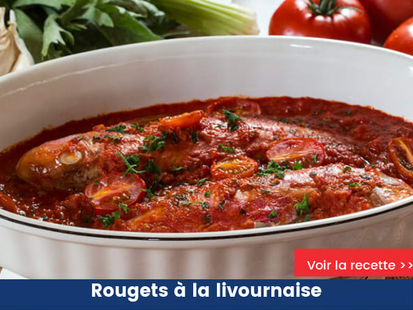 Rougets à la livournaise